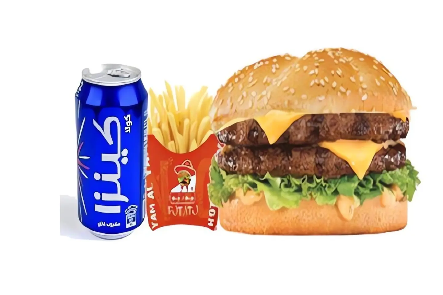 Double Meat Burger Meal