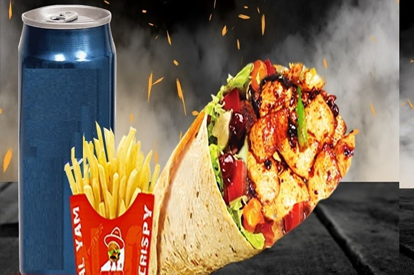 وجبة تورتيلا باربكيو