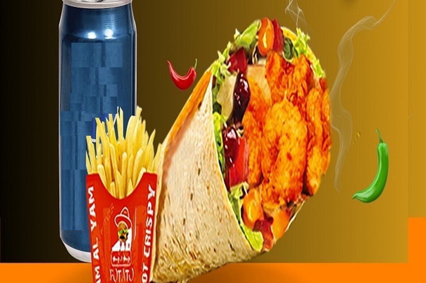 وجبة تورتيلا جمبري
