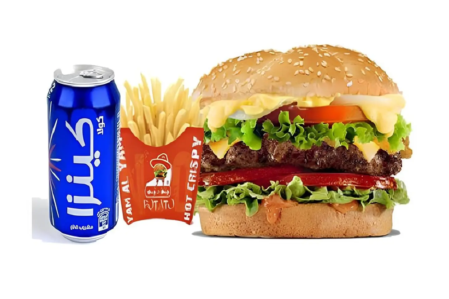 Meat Burger Meal