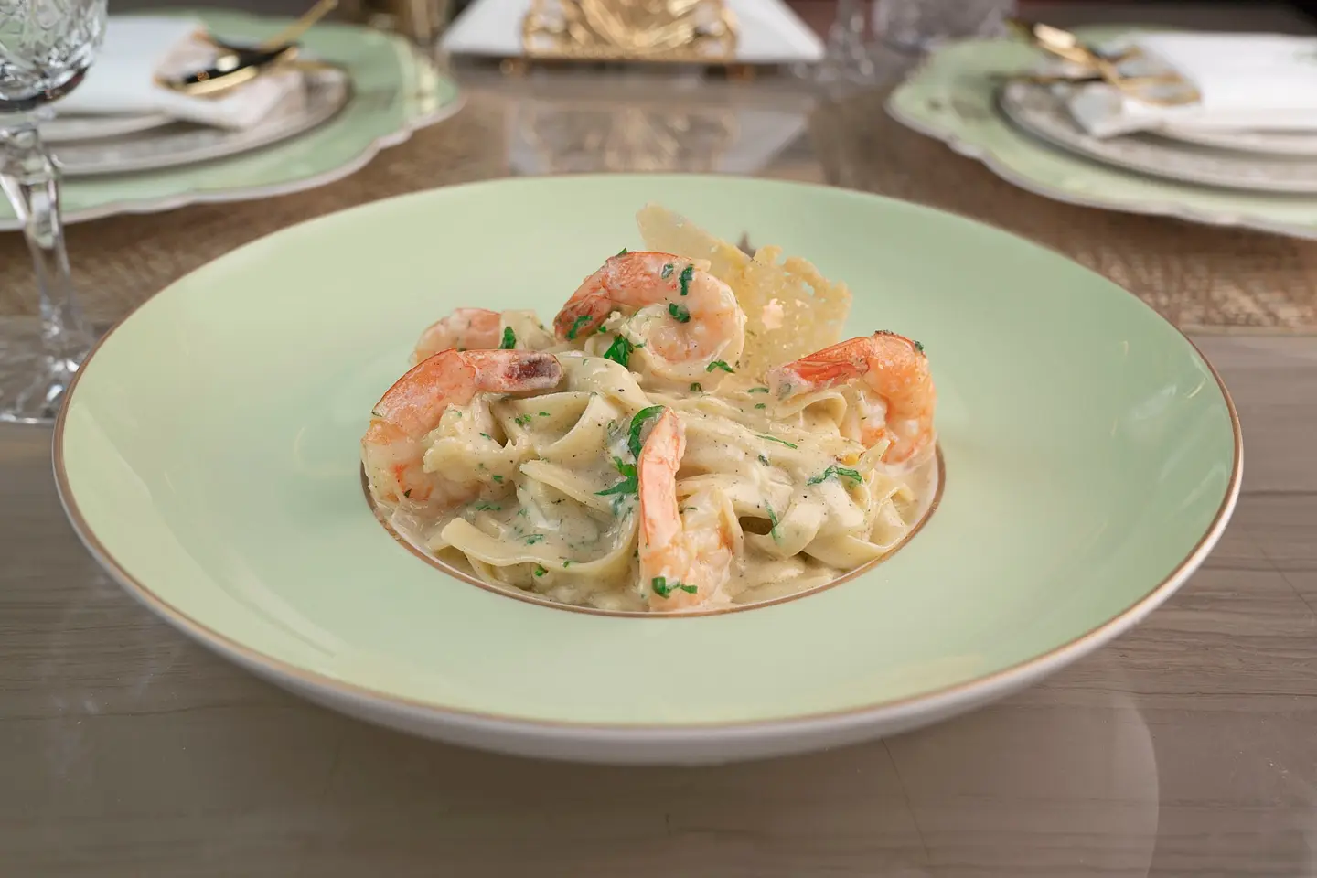 Fettuccine Shrimp