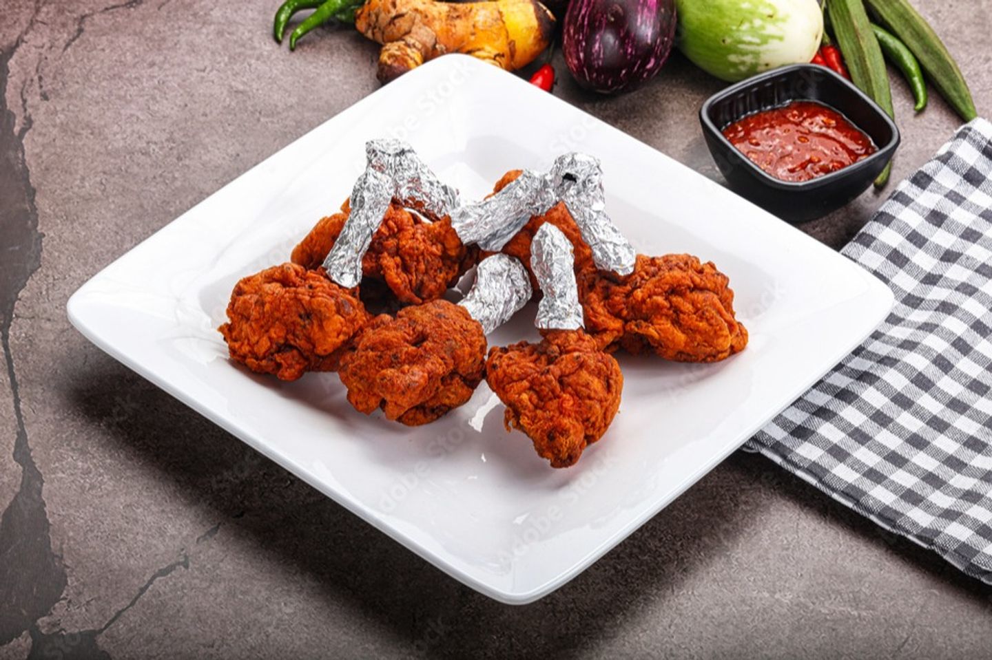 Tandoori Chicken Lollipops