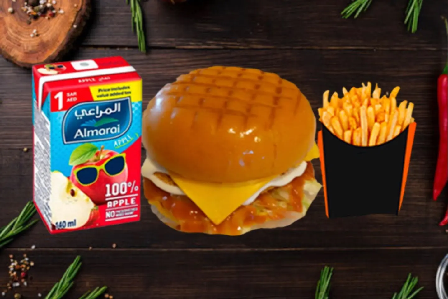 برجر اطفال وجبة