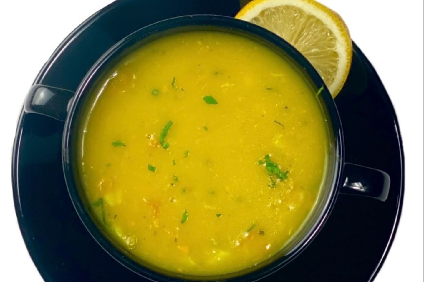شوربة الذرة مع قباقب