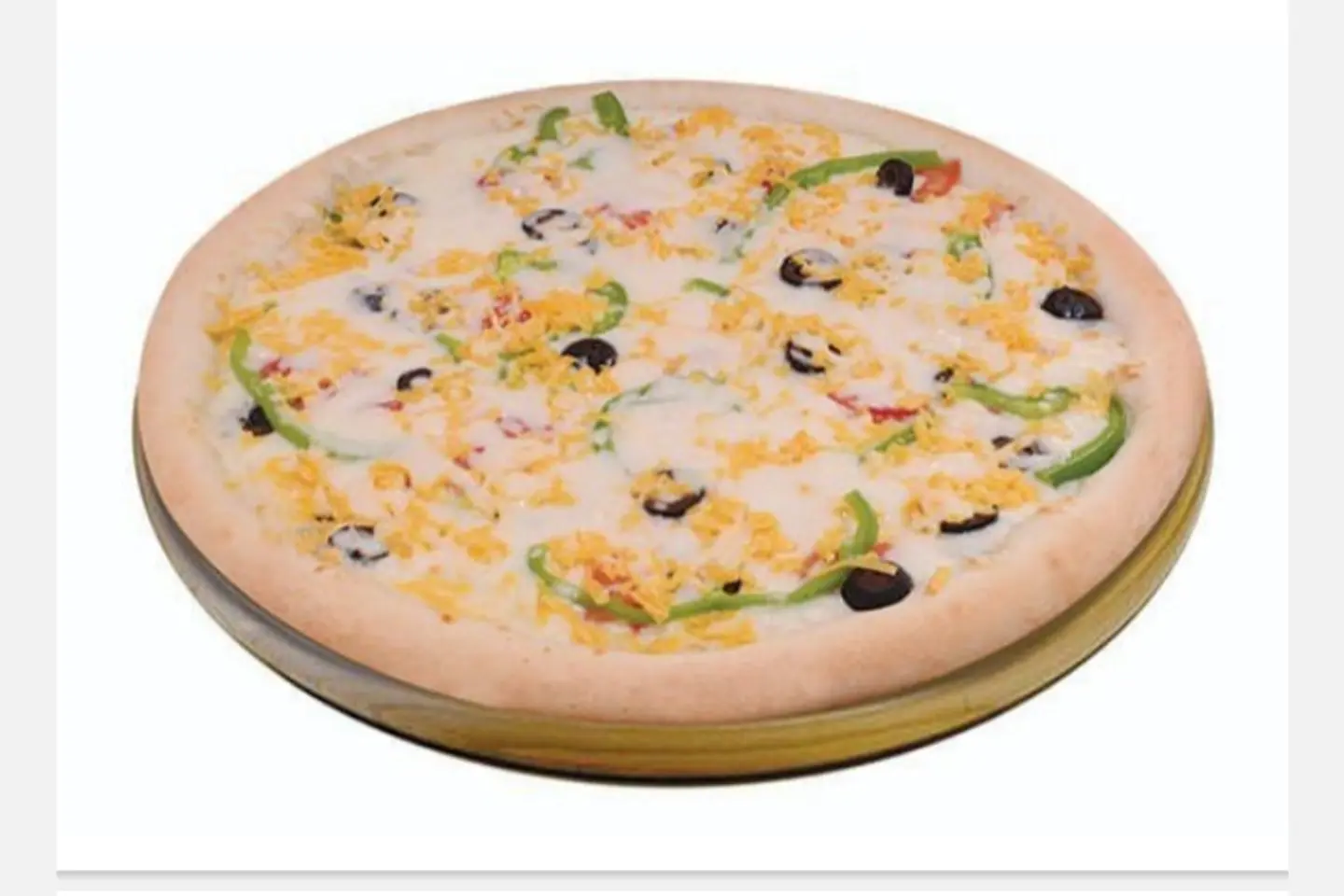 Mixed Cheese Vegetable Pizza