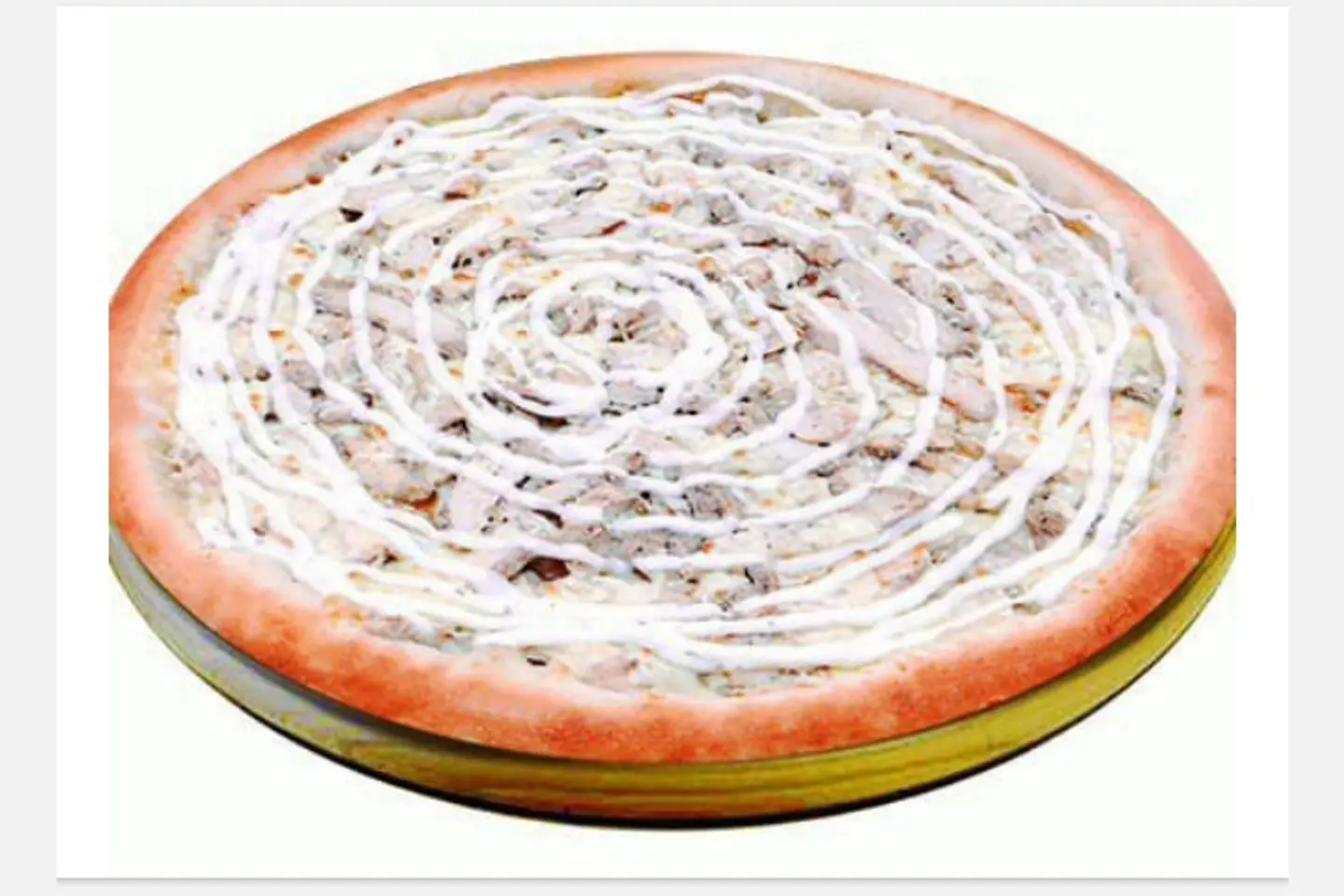 Shawarma Ranch Pizza