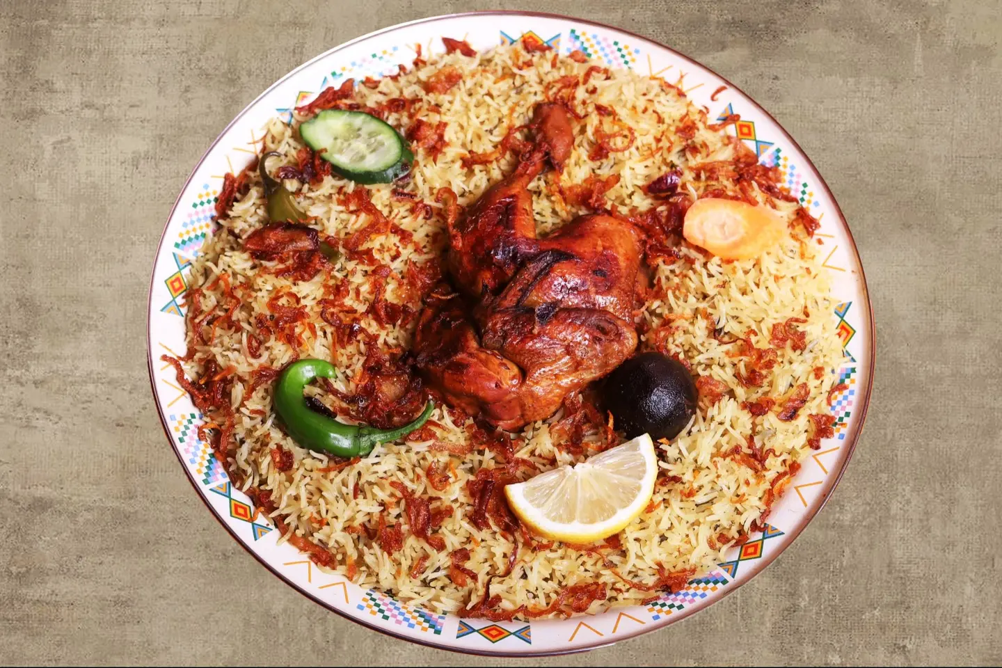 كبسة  دمامية(الكبسة الشرقية) - نص حبة