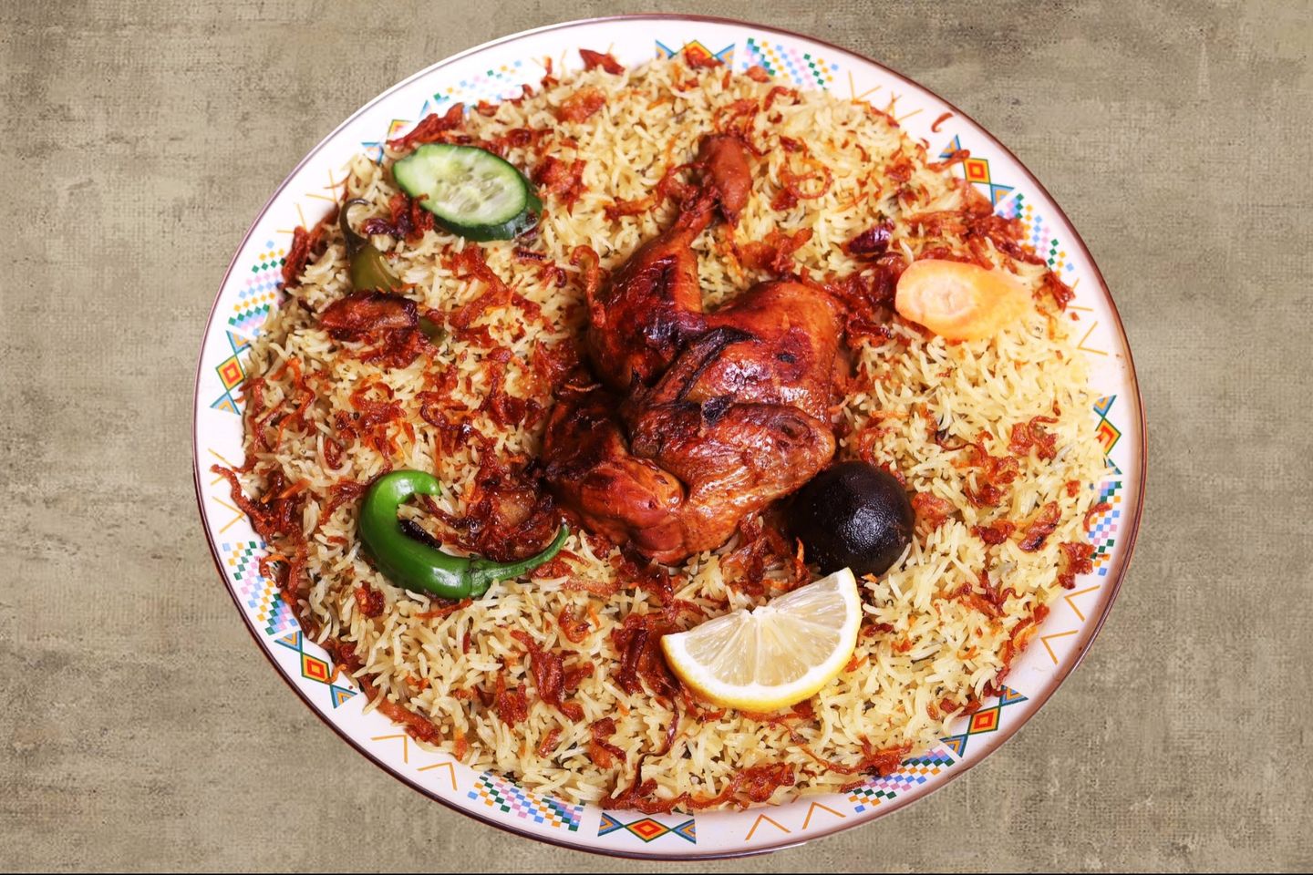 Damameh Kabsa   Half Chicken