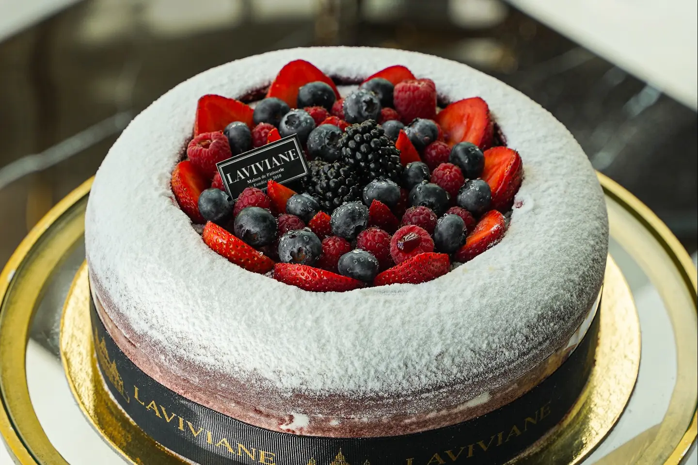 Red Velvet Volcano Cake   Large