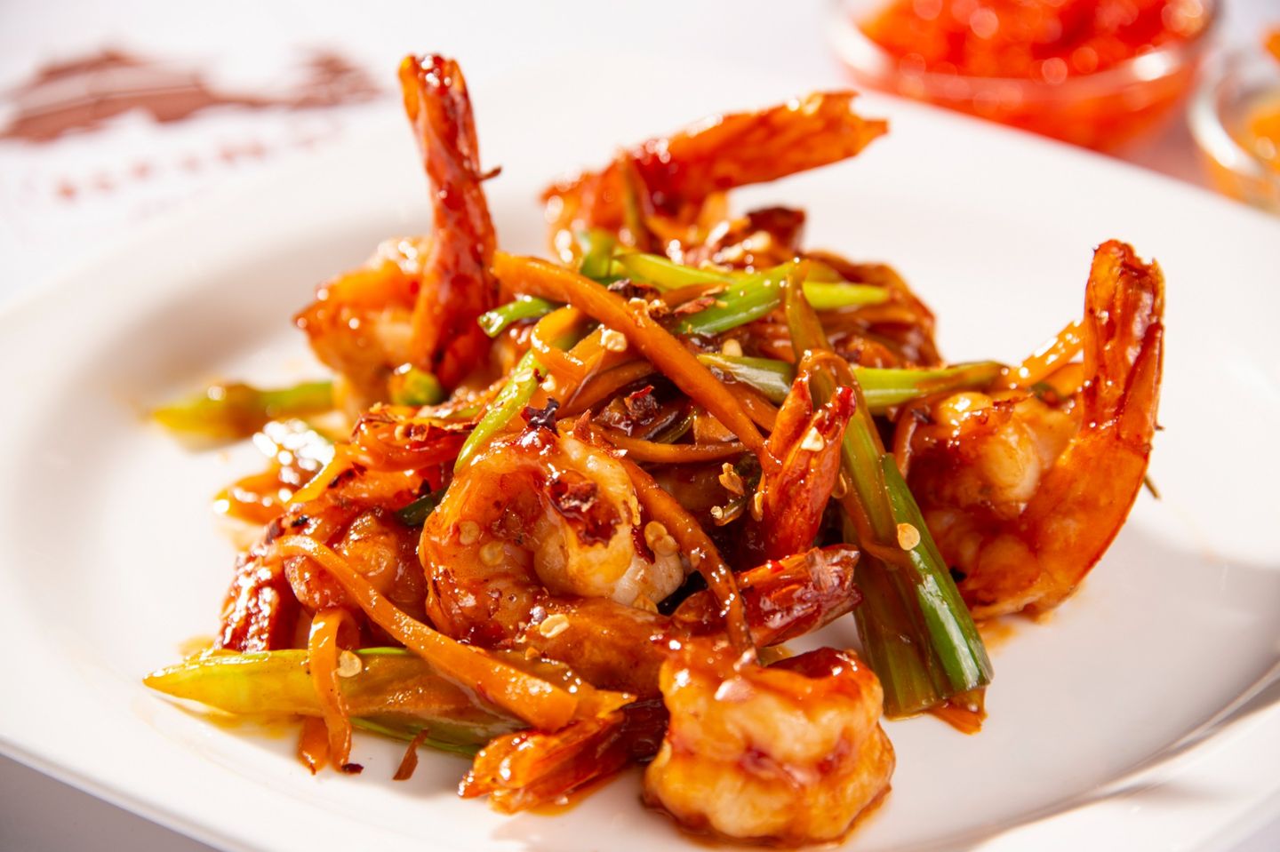 Grilled Prawns W/ Mixed Vegetables