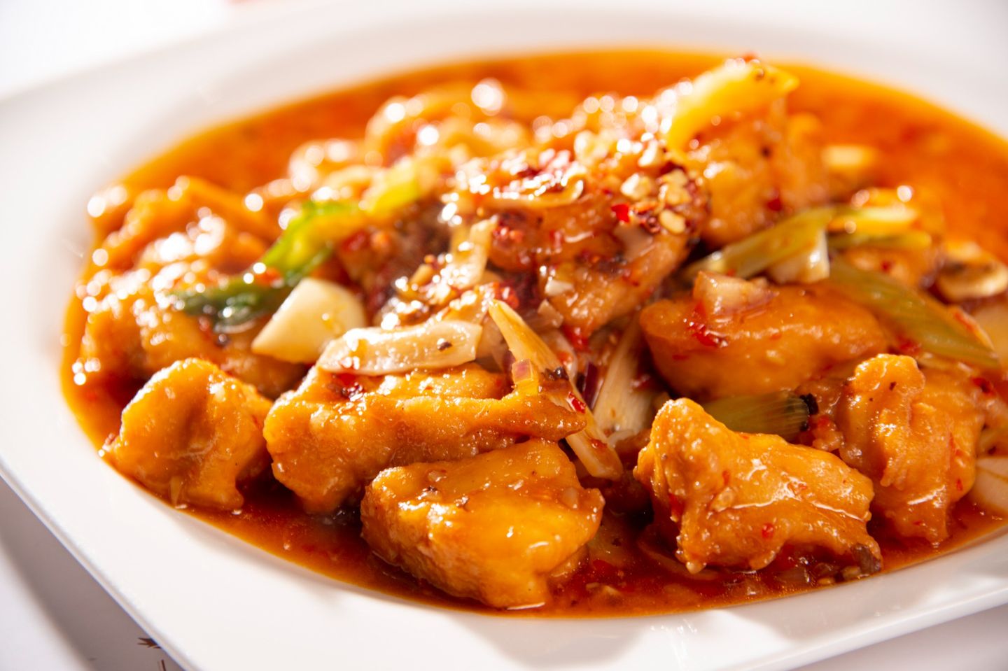 Chicken W/ Garlic Sauce