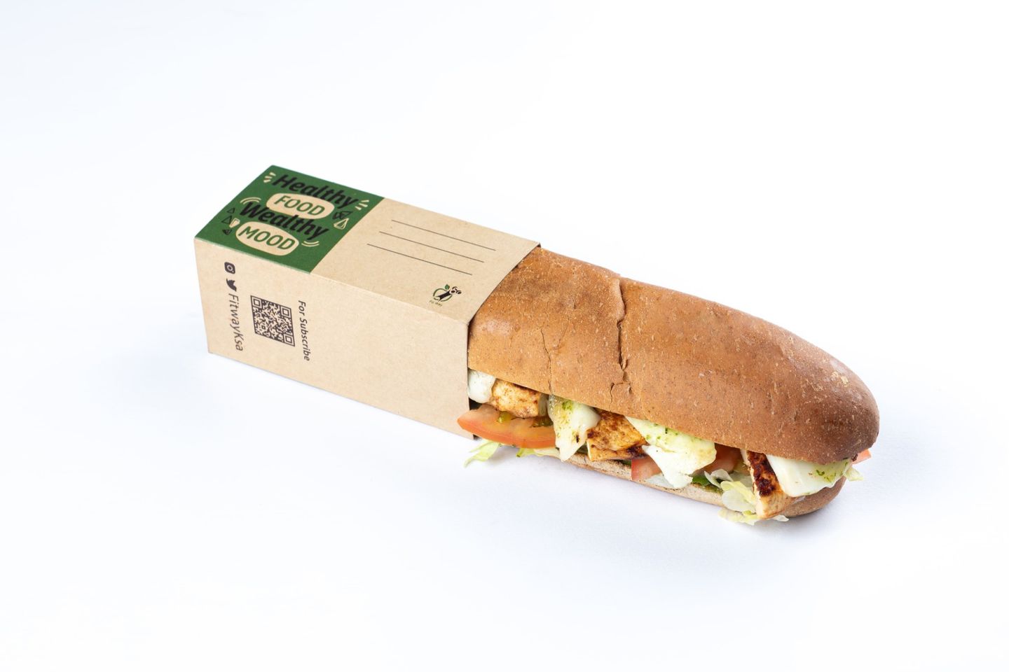 Chicken Halloumi Pesto Sandwich