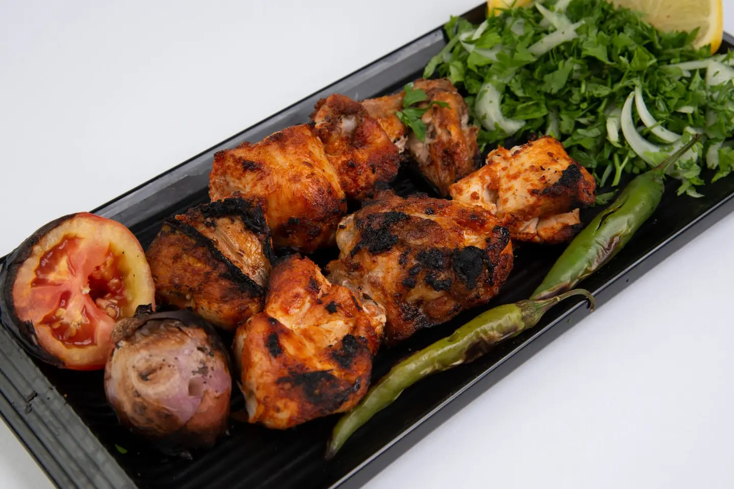 Grilled Skewered Chicken