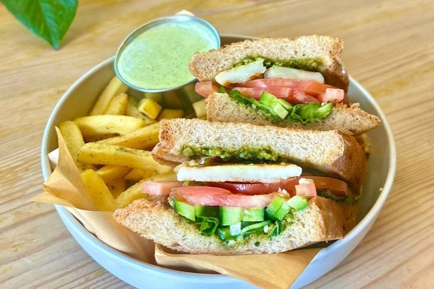Pesto Halloum