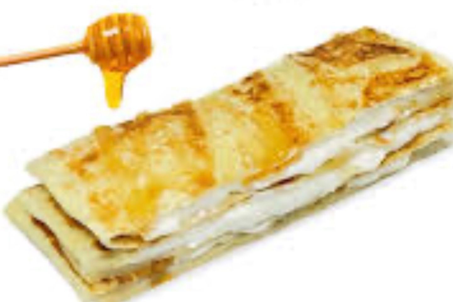 Labneh And Honey Mutabbaq