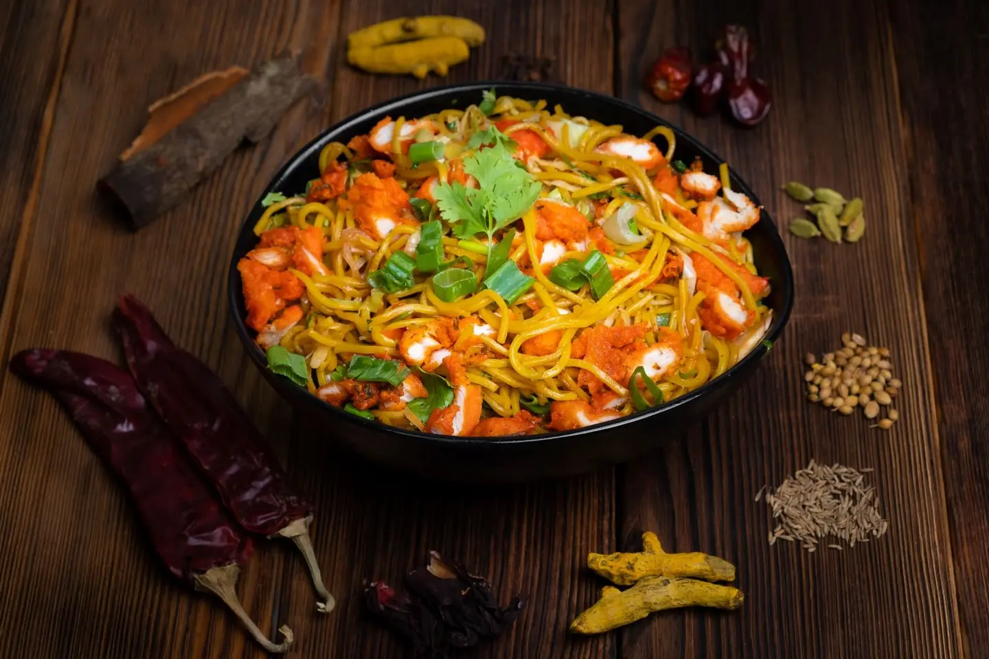 معكرونة بالدجاج