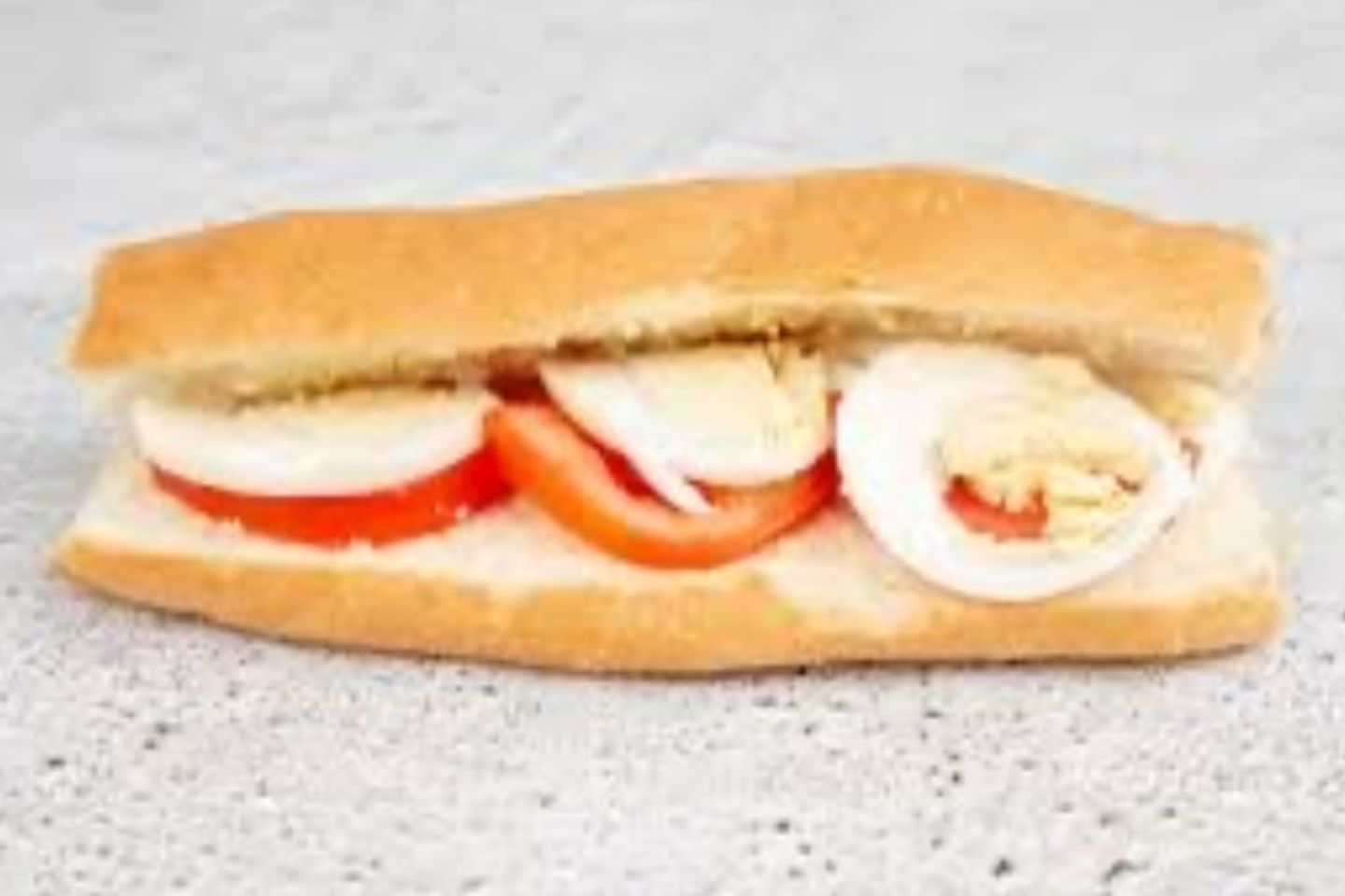 Sandwich Boiled Eggs With Cheese