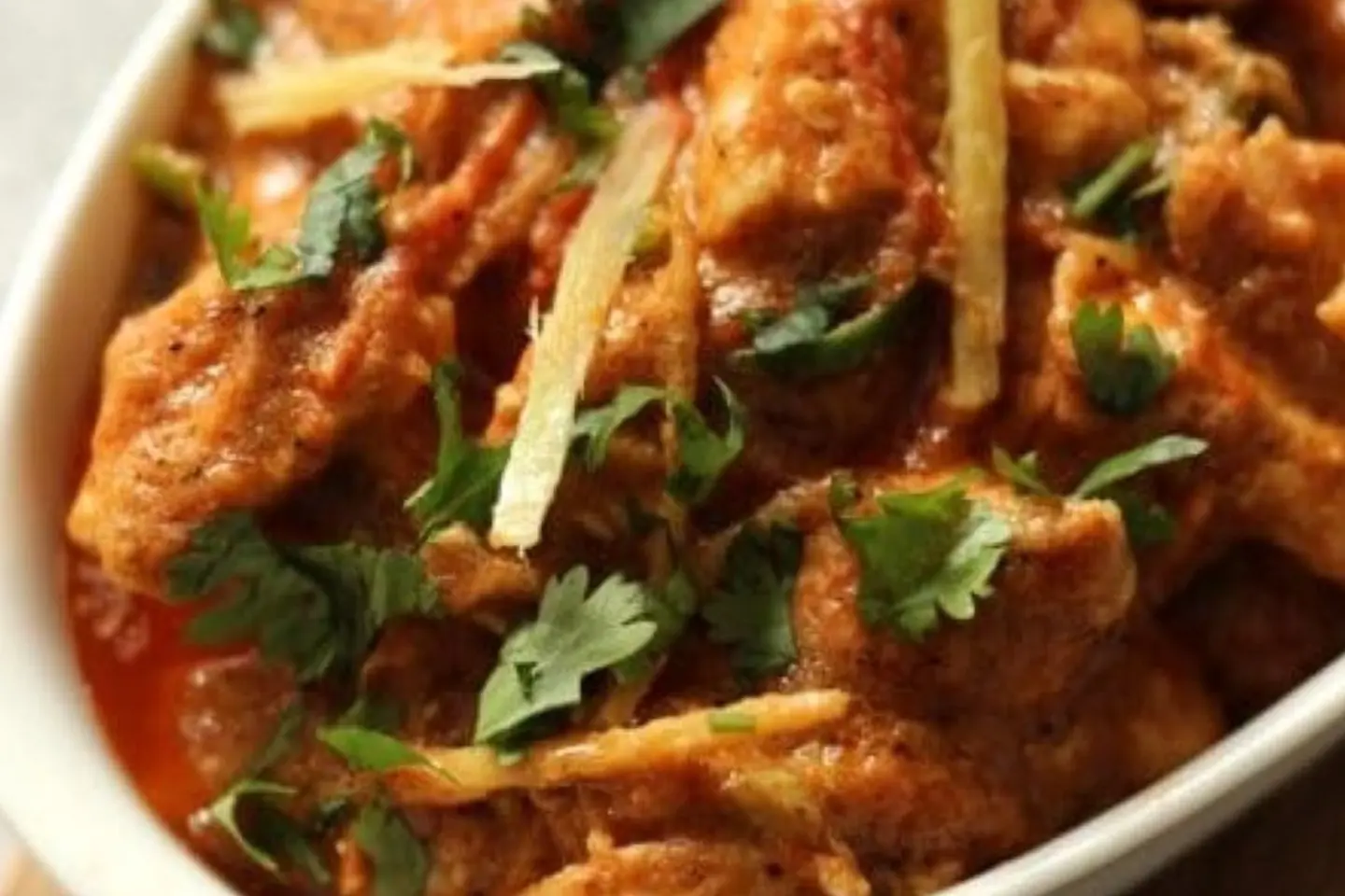 دجاج بالزنجبيل