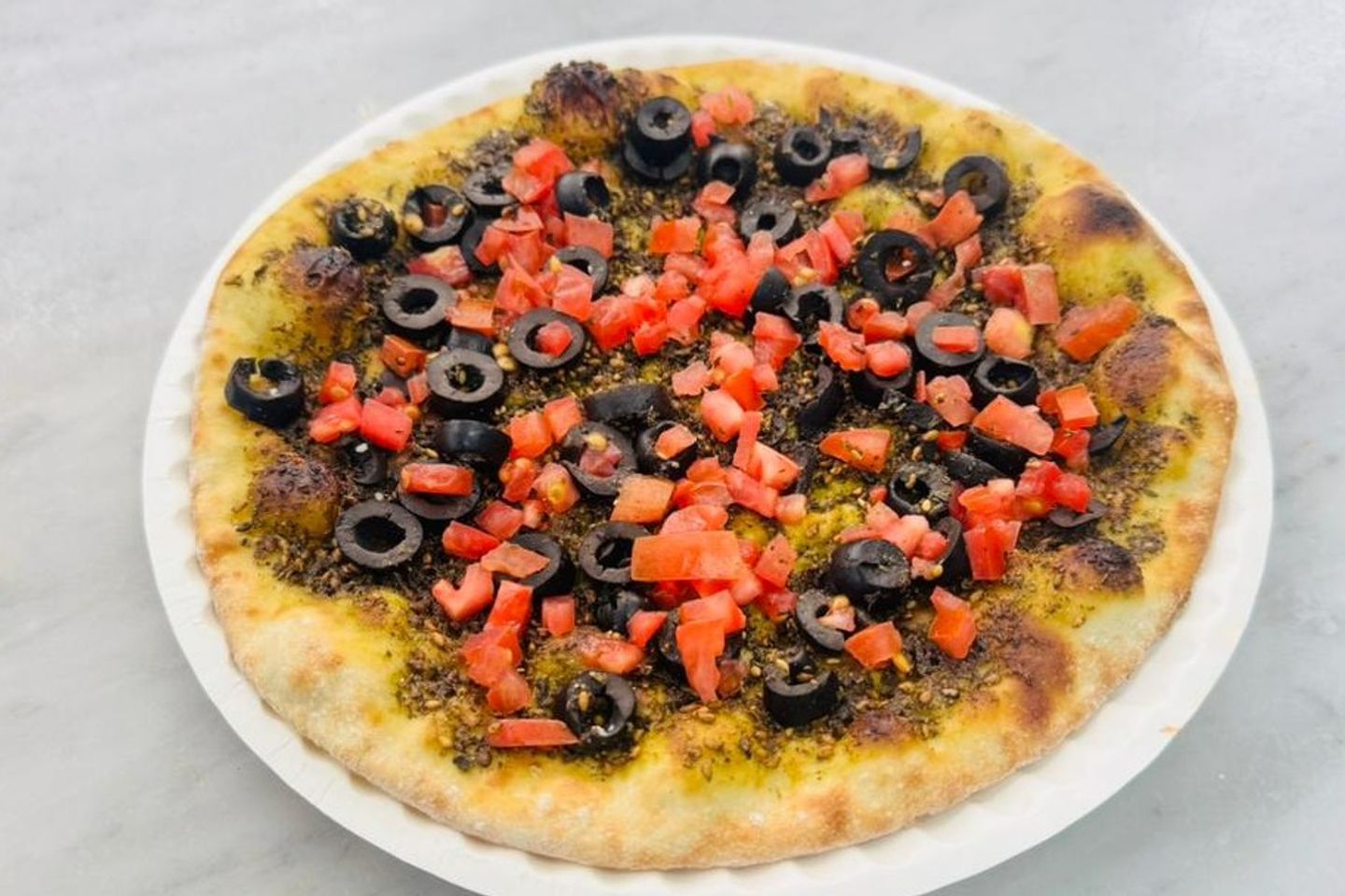 Zatar Biscotti With Tomato And Olives