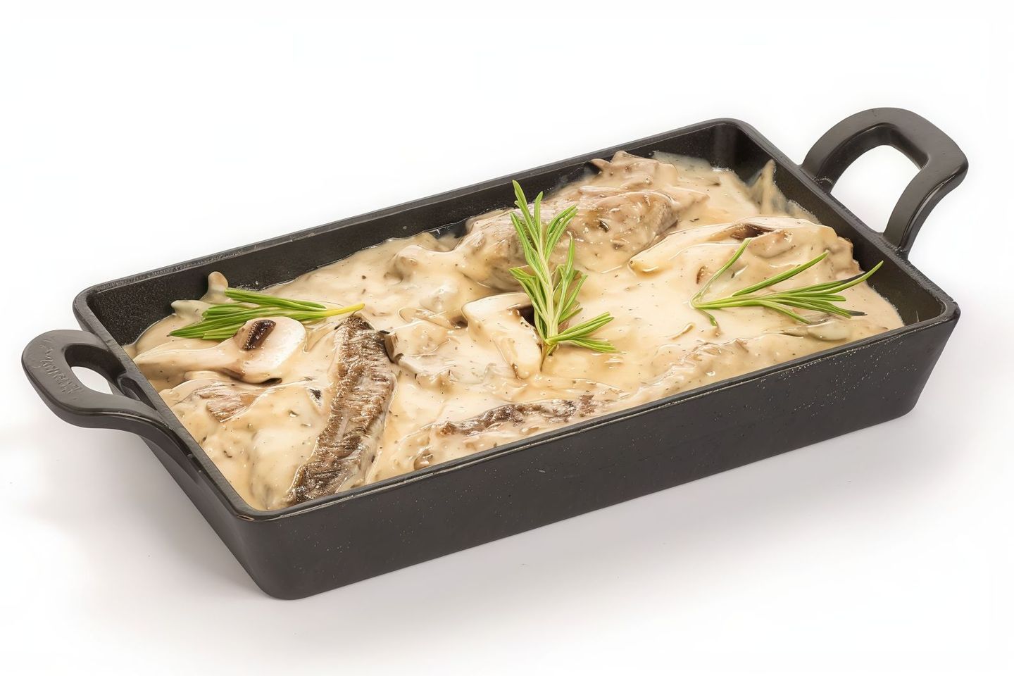 ستيك لحم بصوص الفطر