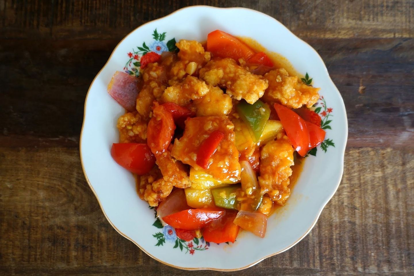 سمكة حلوة وحامضة