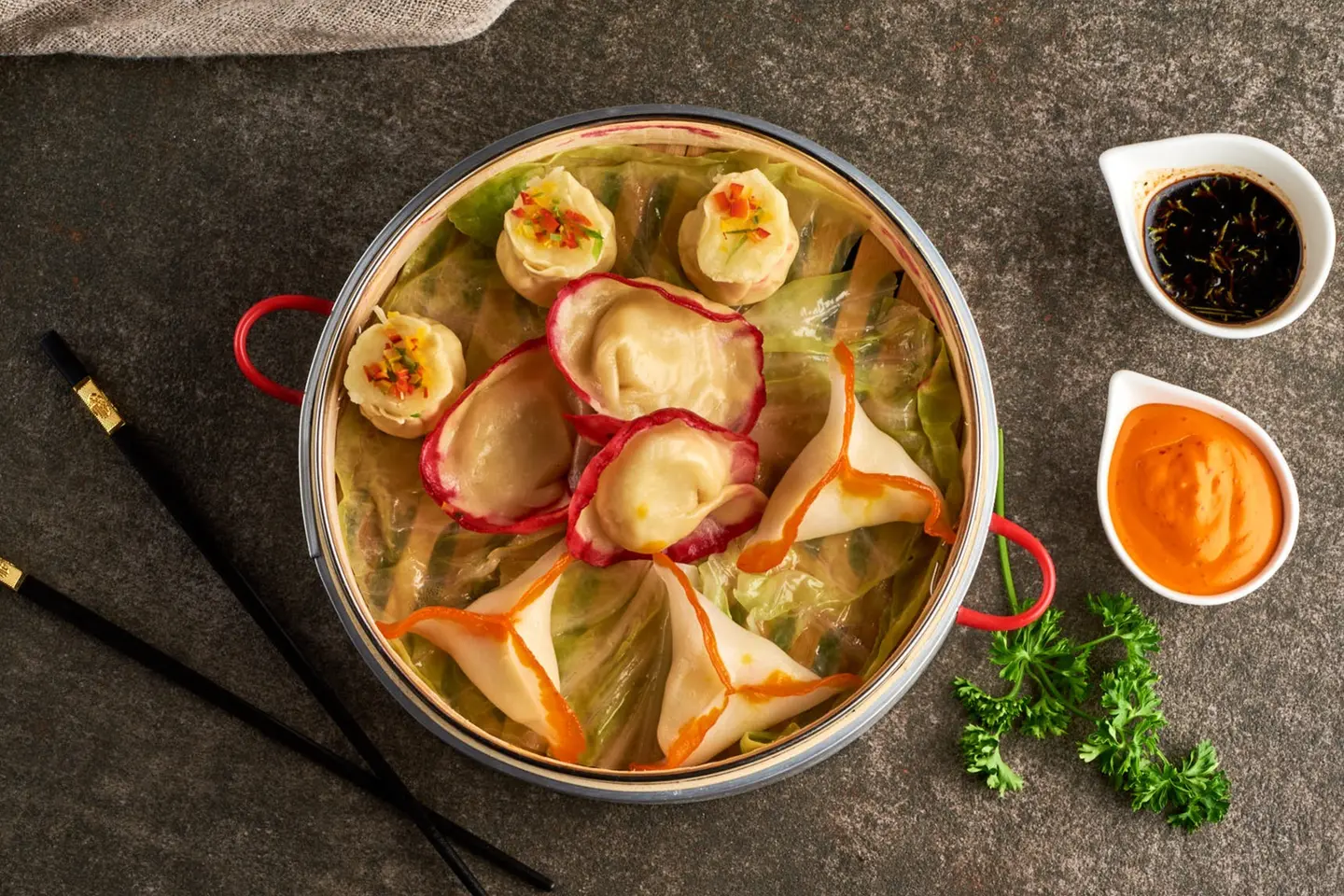 طبق غير نباتي