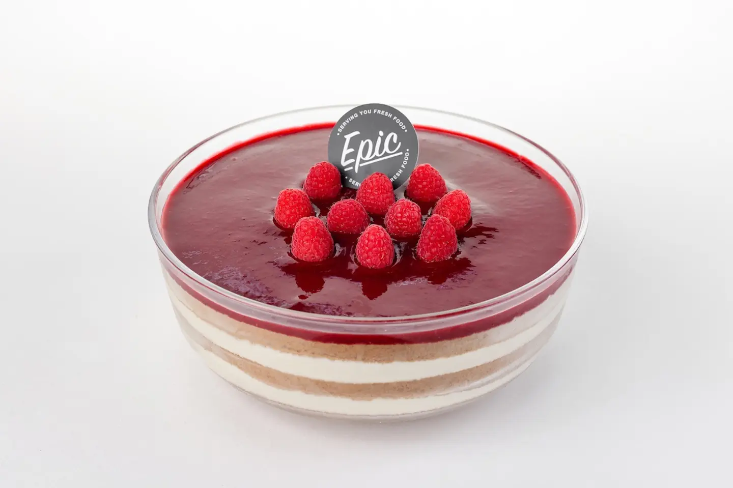 كيكة الروزبيري بالبسكويت