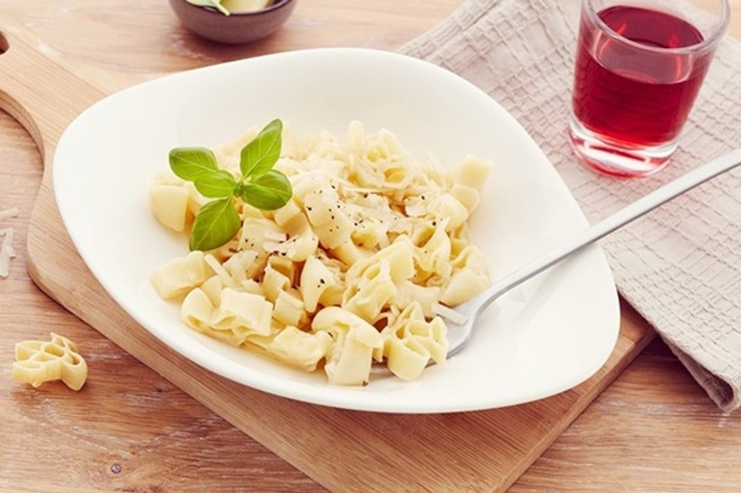 Kids Butter And Cheese Pasta