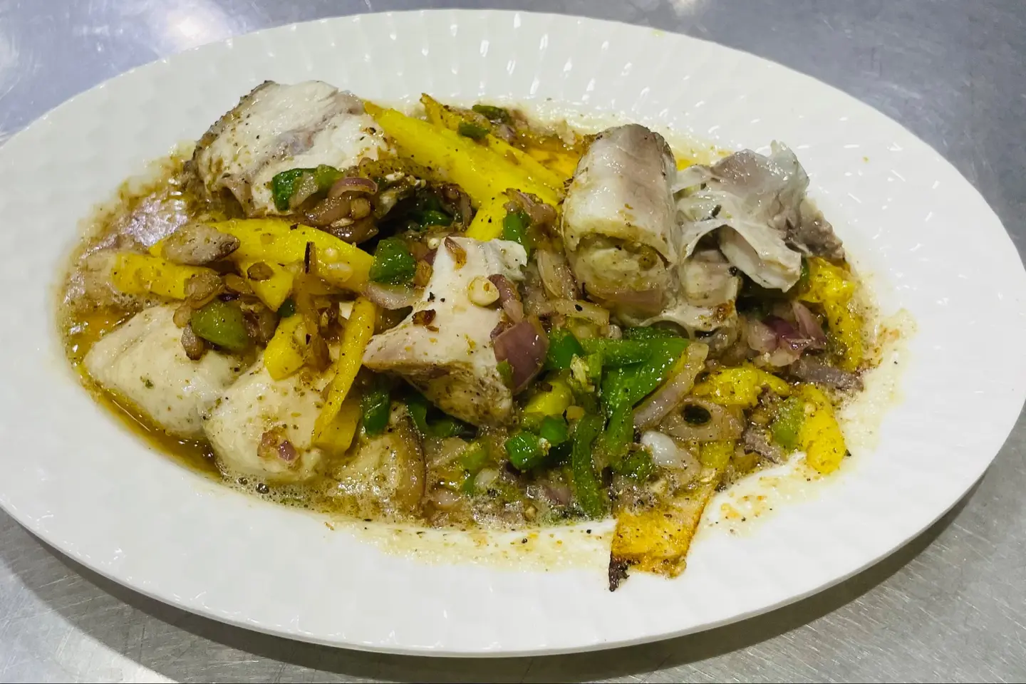 Fish With Semseme Oil