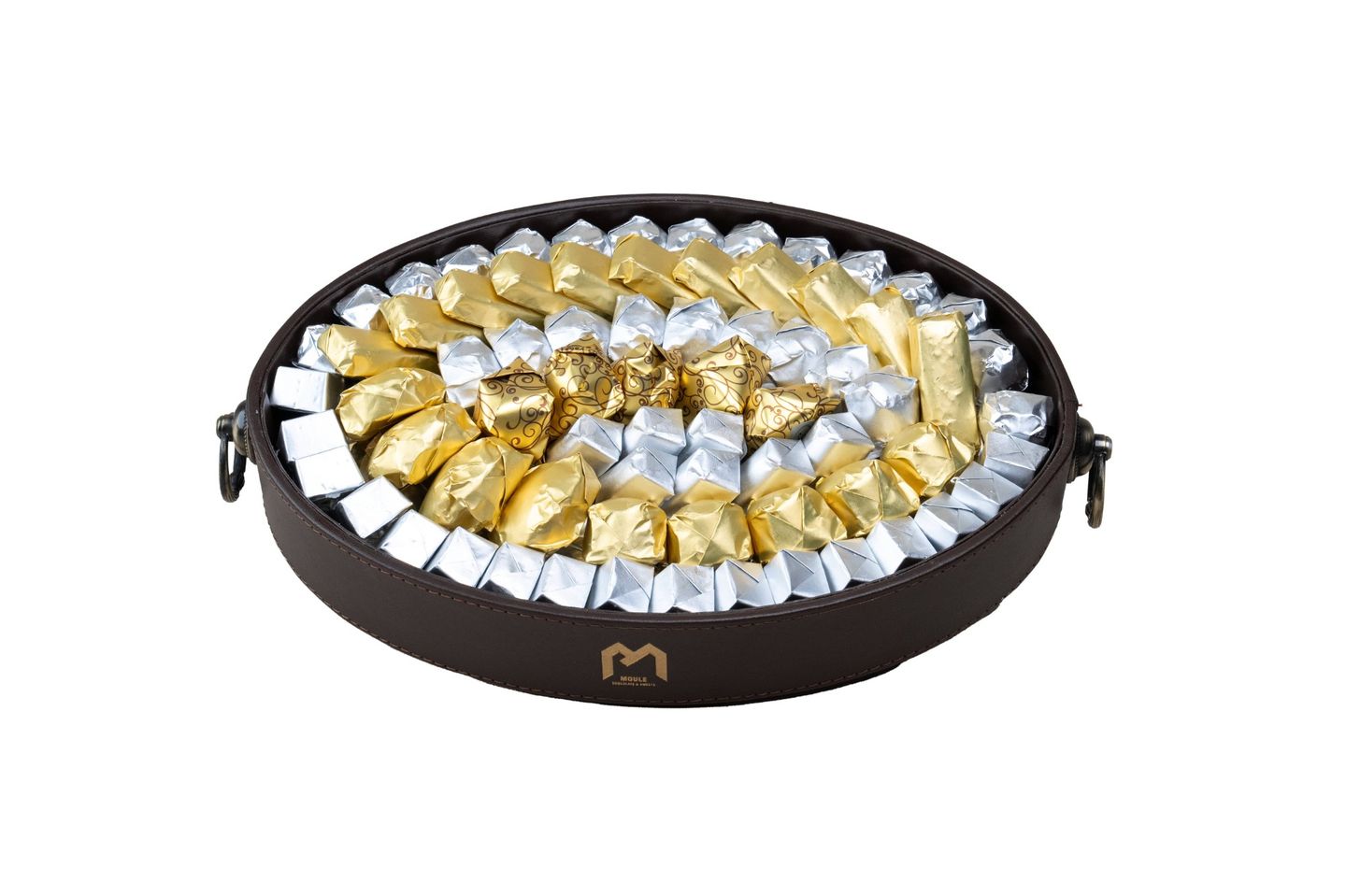 Small Leather Chocolate Tray