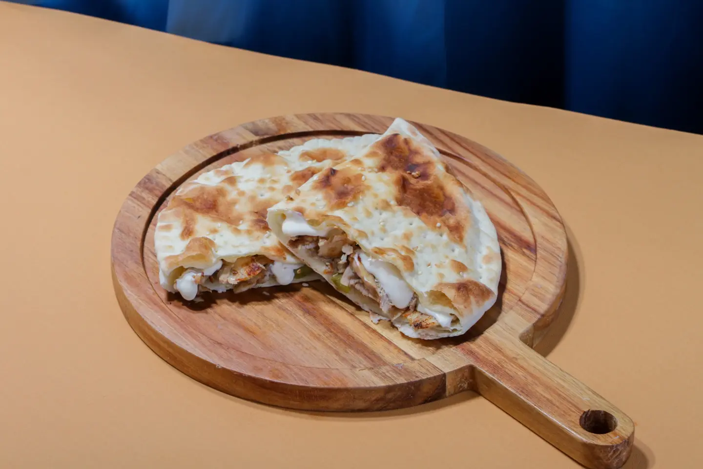 شاورما بالجبن