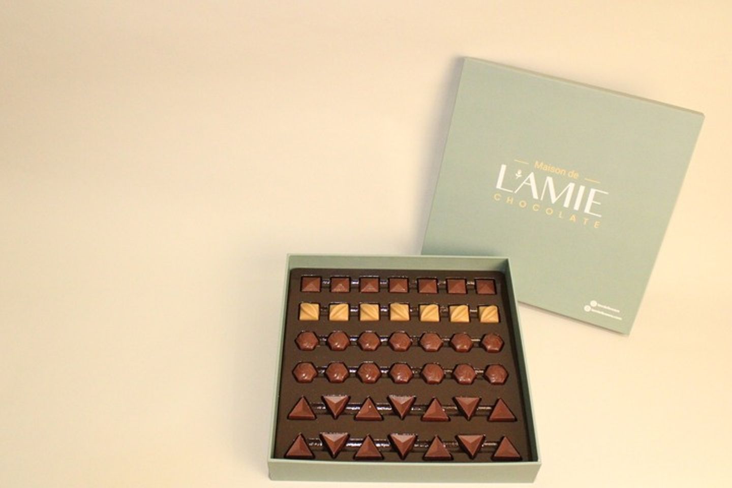 Medium Green Chocolate Box