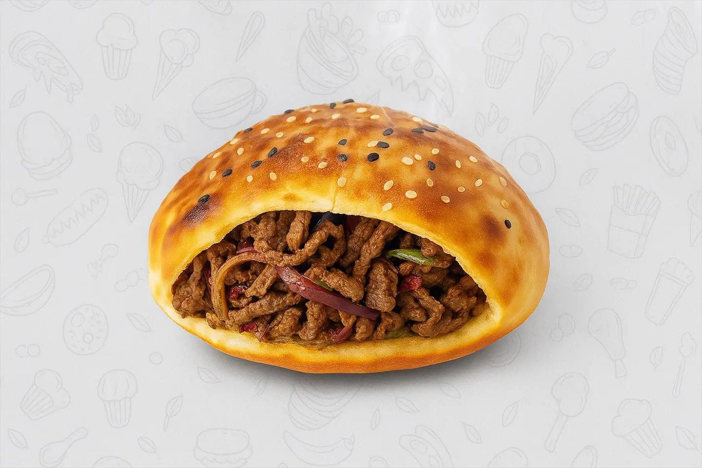 شاورما لحم