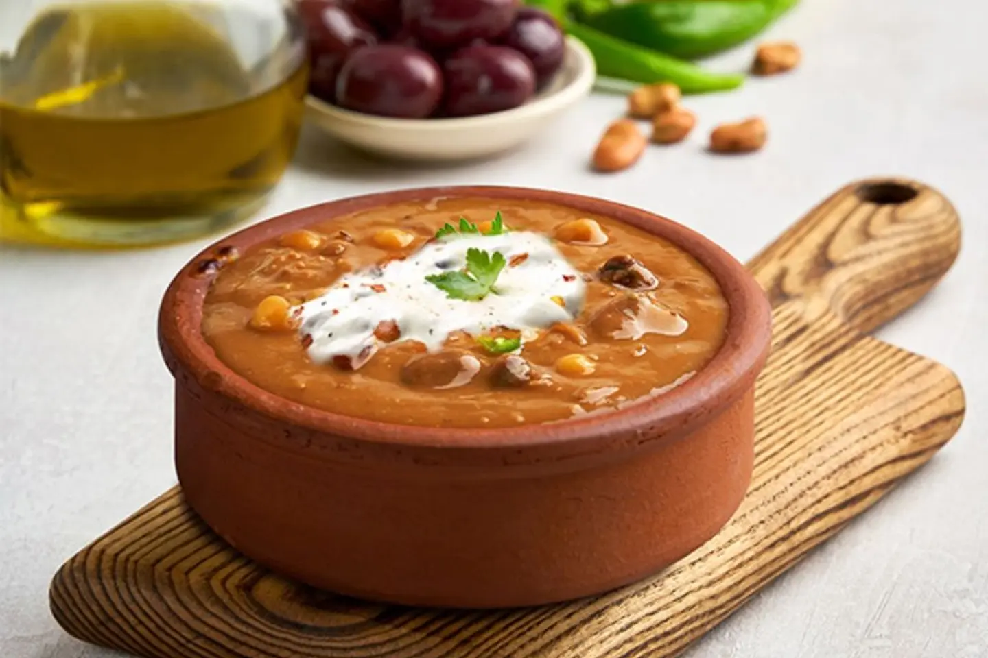 Foul With Cream Tajine