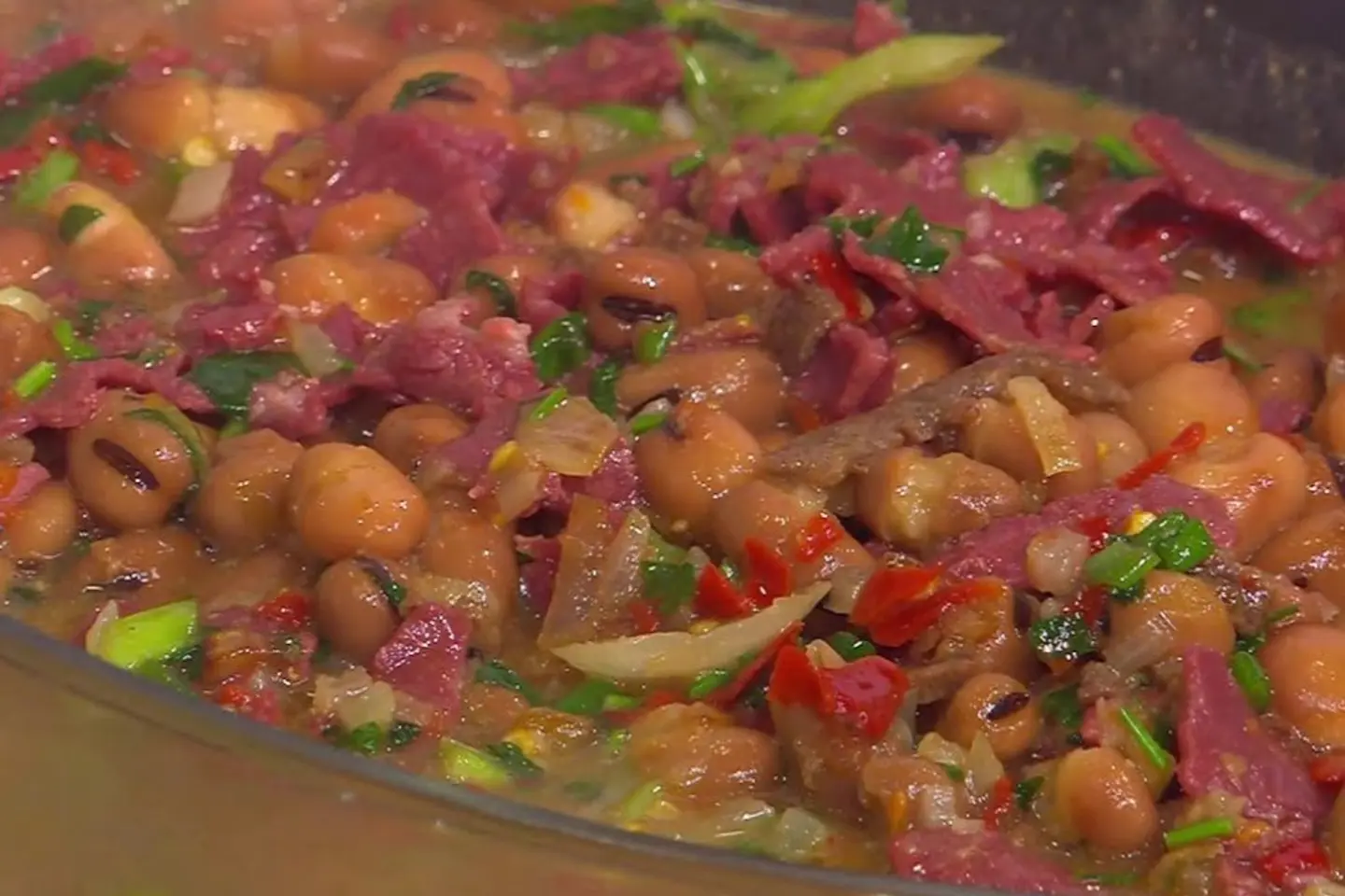 Foul Tajine With Pastrami