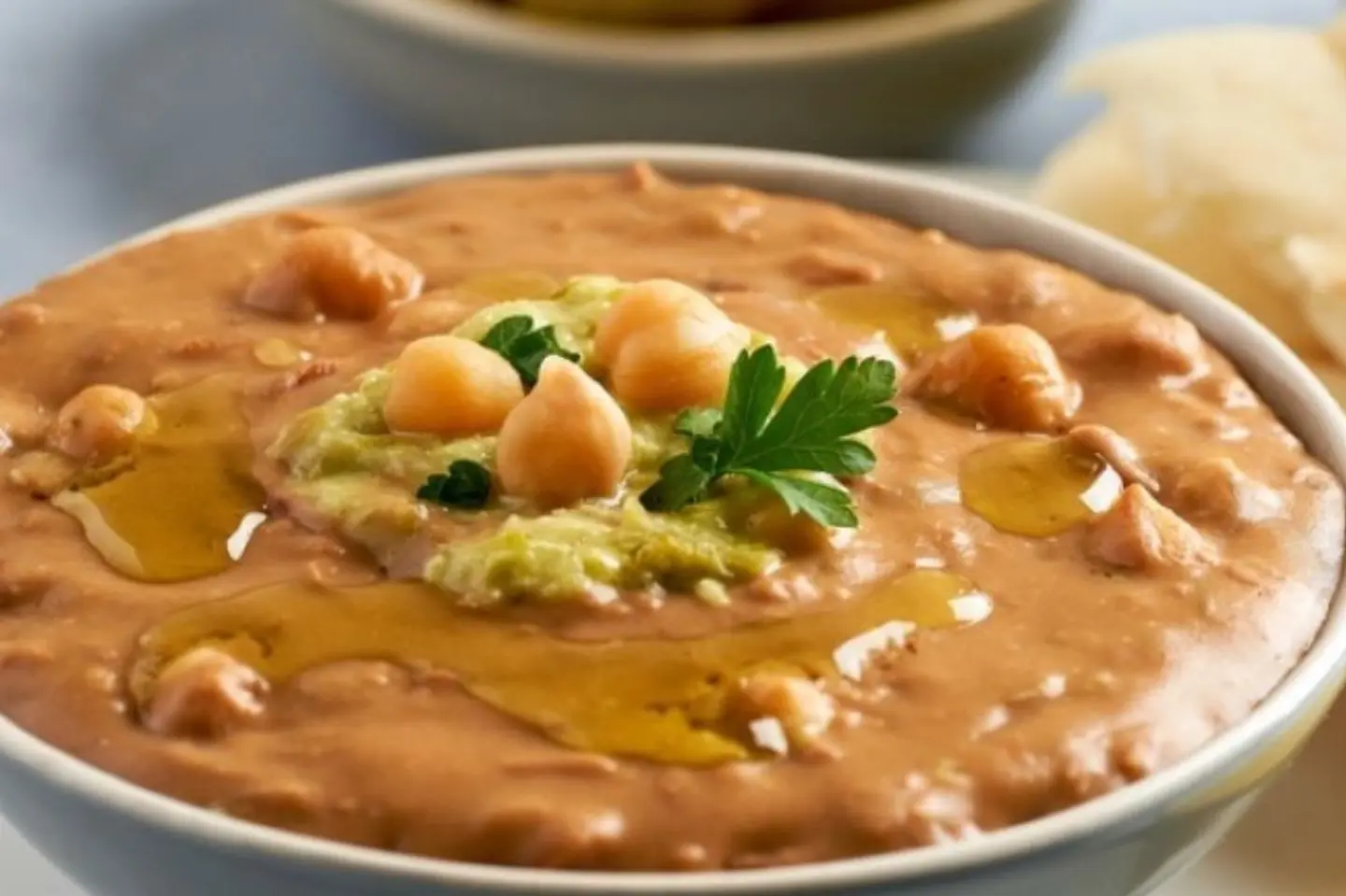 Foul Dish With Hummus