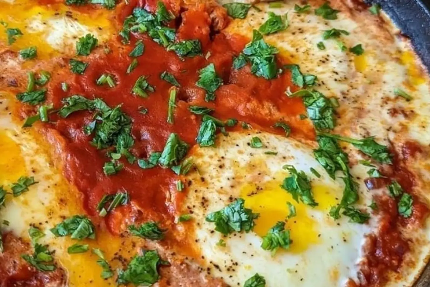 Shakshouka Dish With Meat