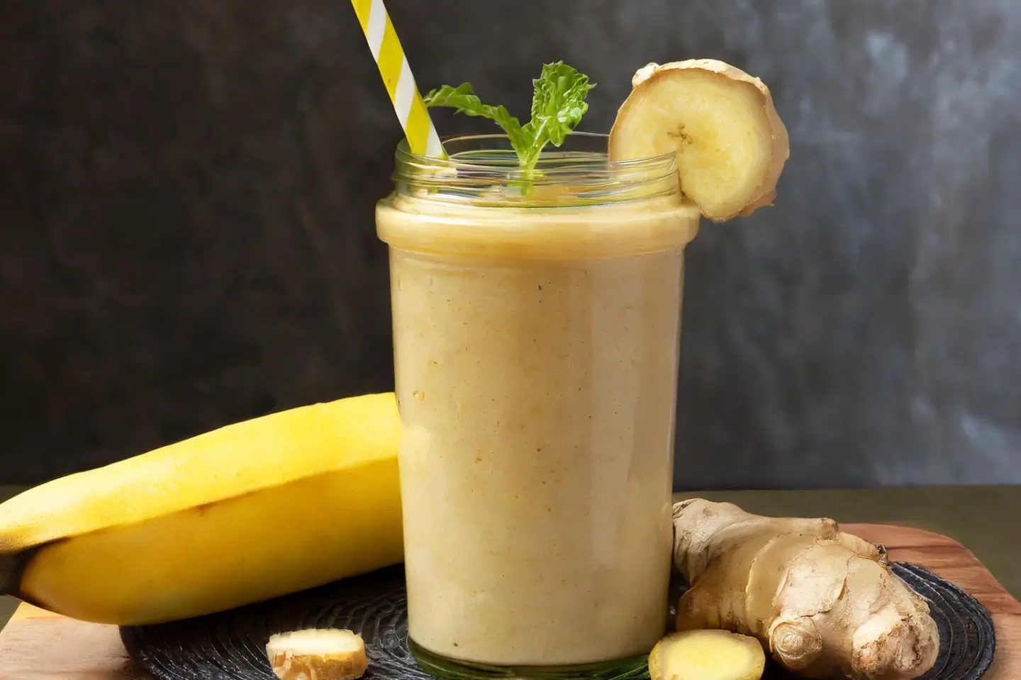 Ginger Banana Smoothie