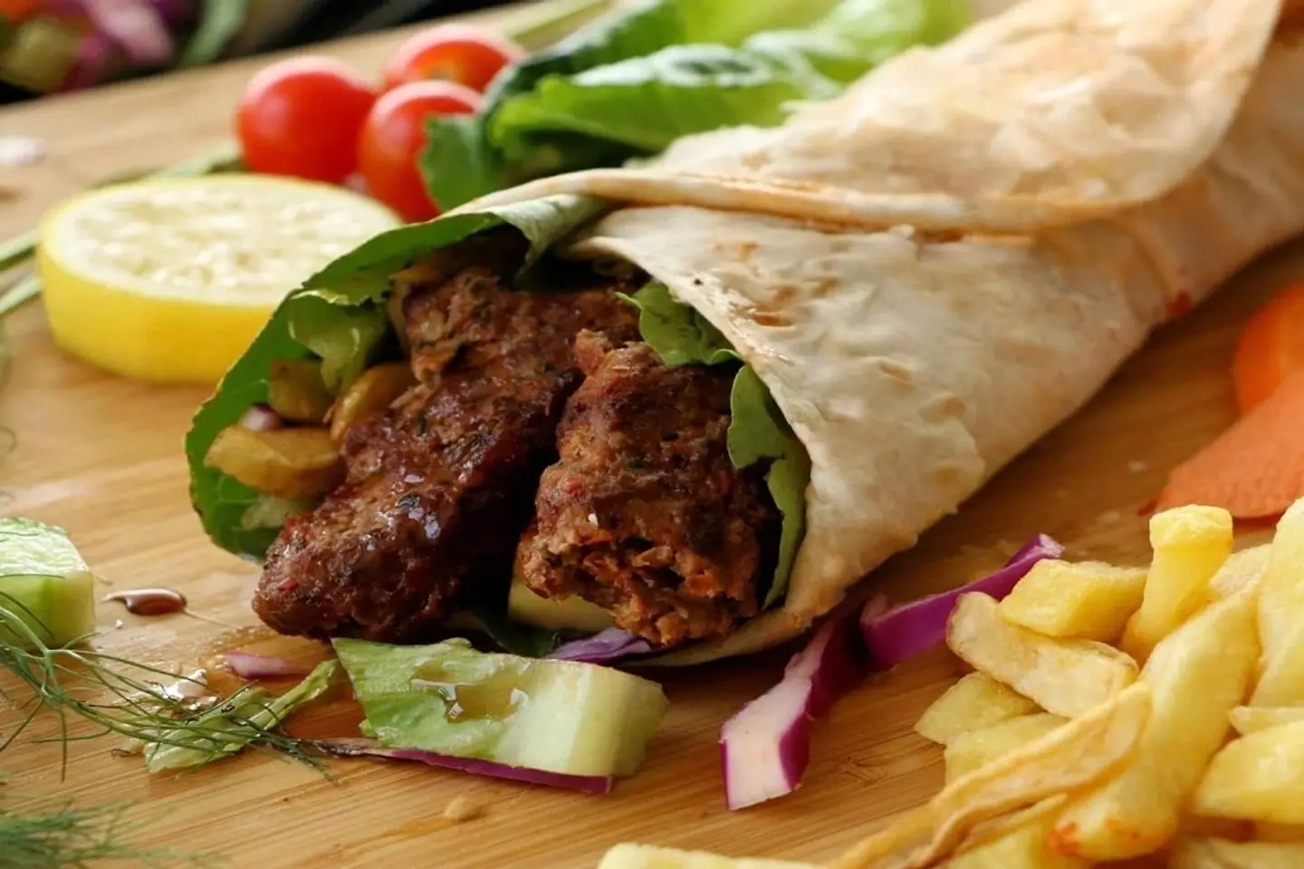 Meat Kebab Large