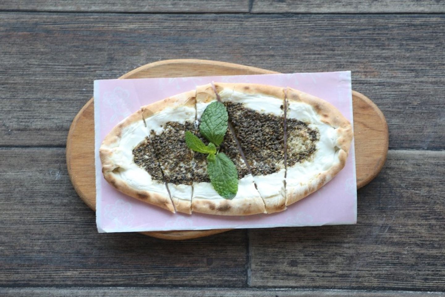 Zaatar  With Labnah