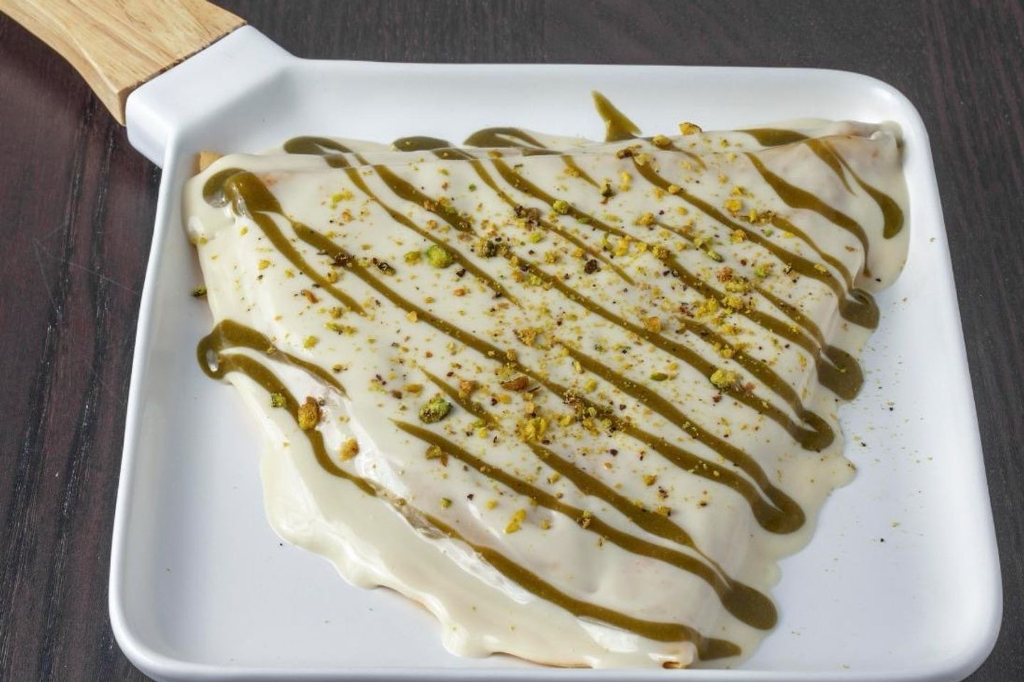 كريب بالشوكولاتة البيضاء