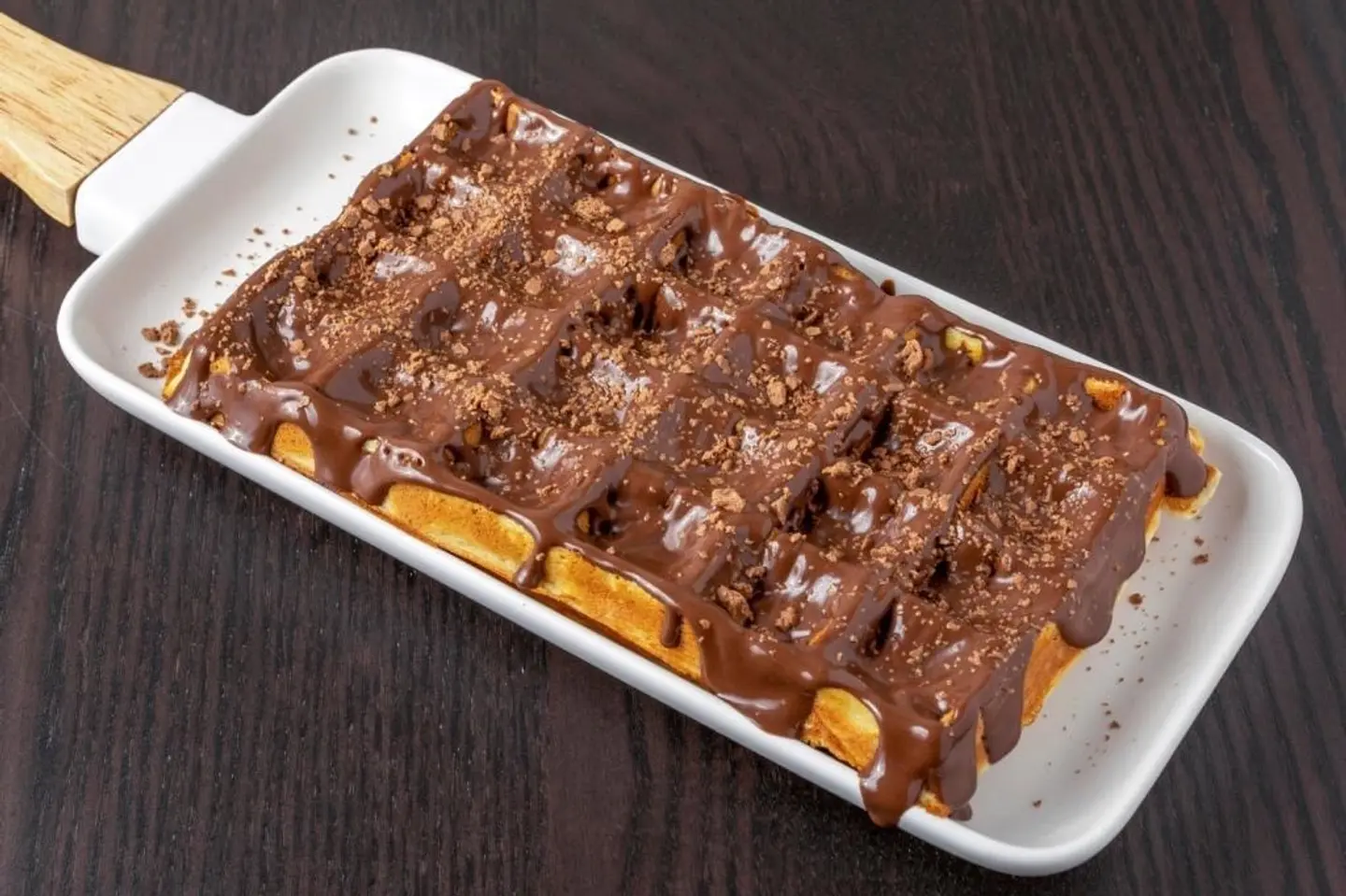 وافل بالنوتيلا