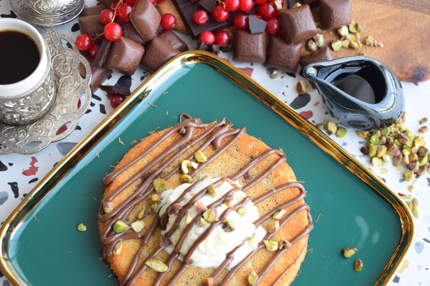 Nutella Kunafah