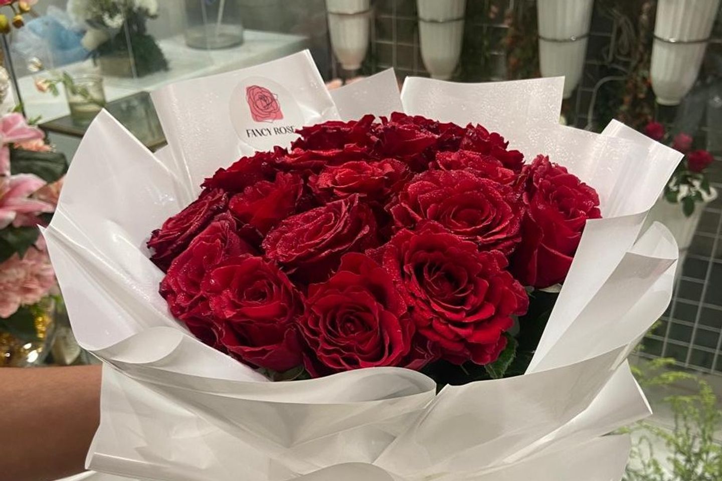 باقة الحمراء