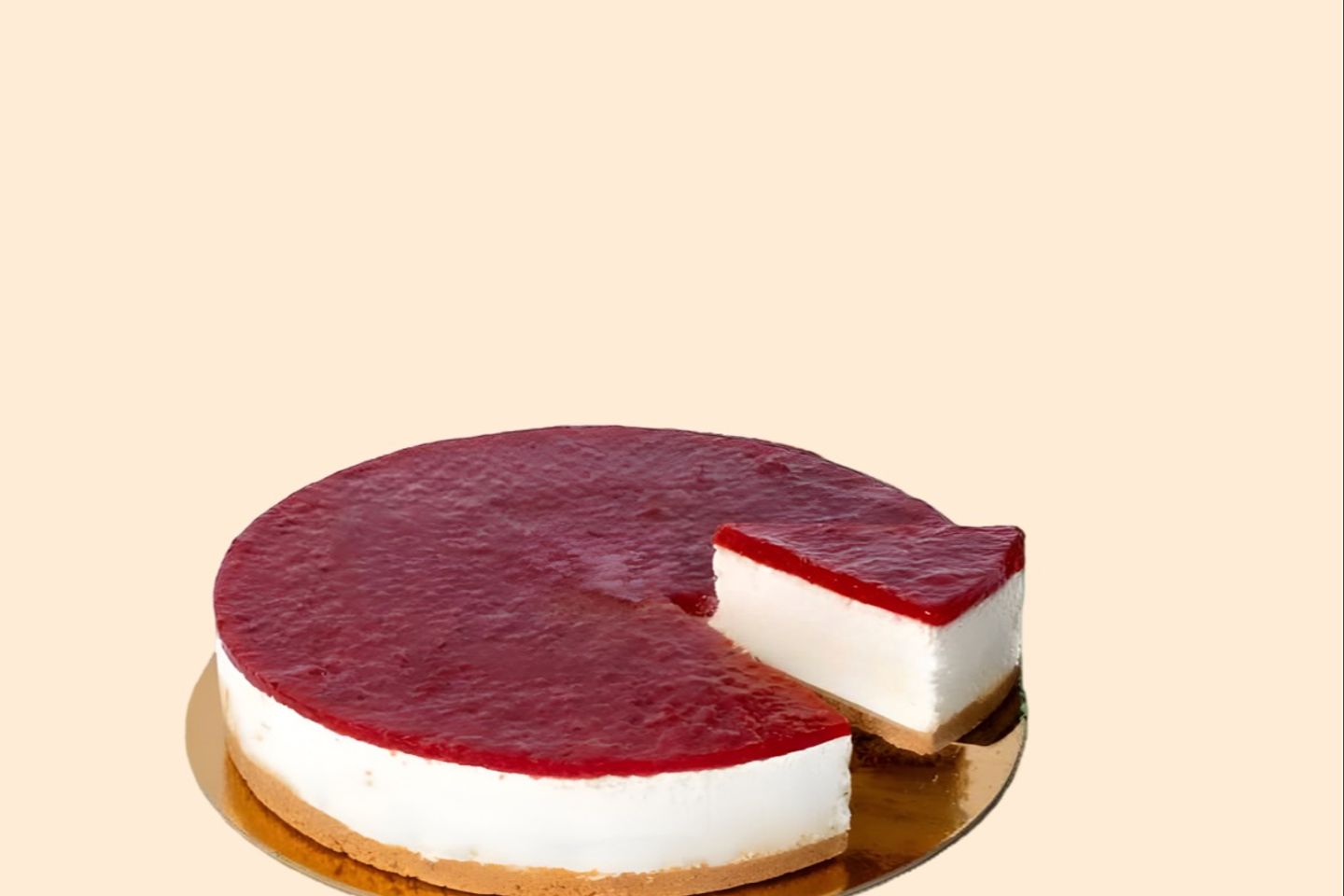 تشيز كيك التوت الاحمر