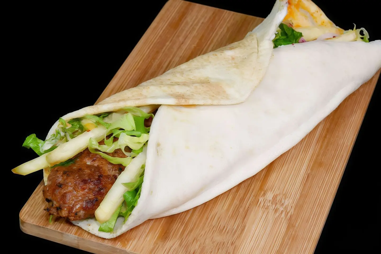 Meat Kabab Sandwich With Chease