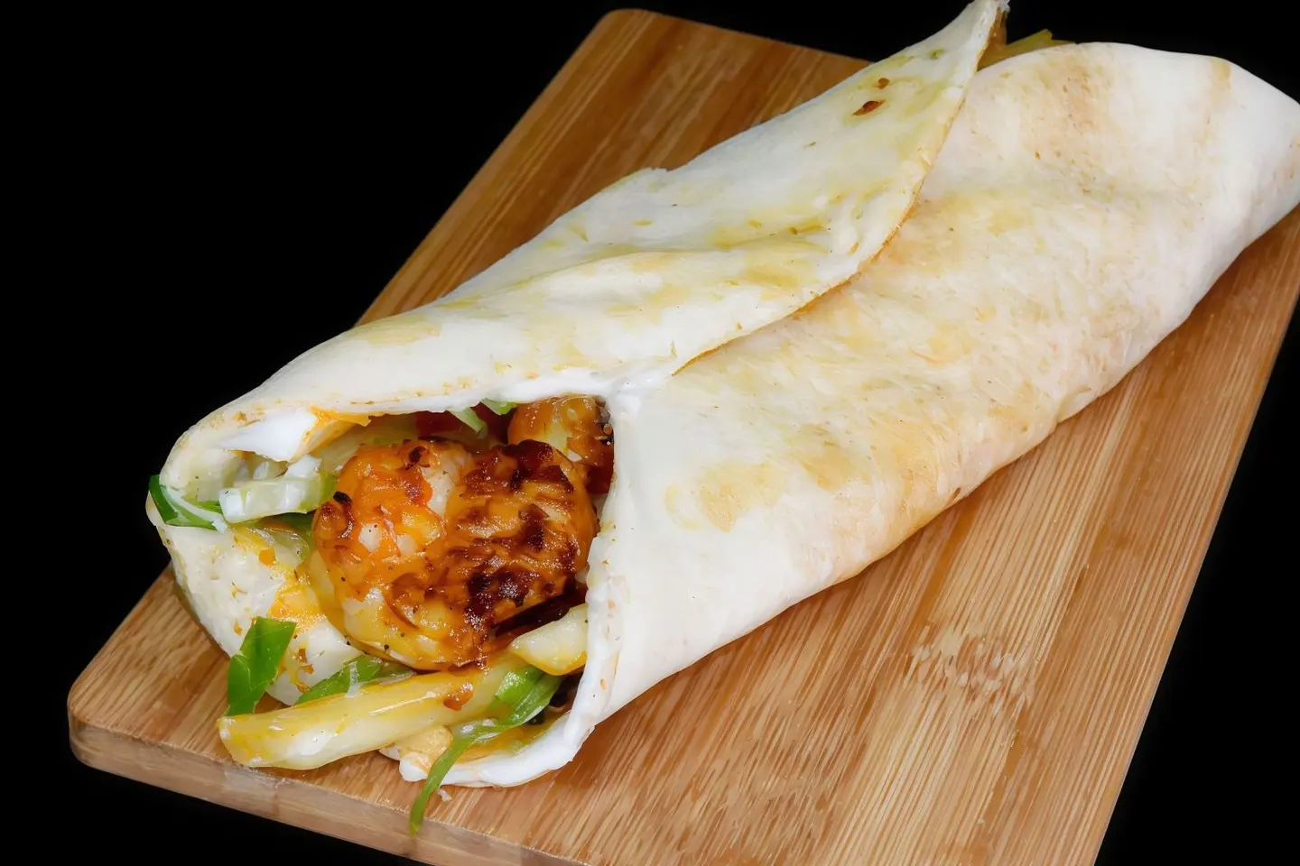 Shrimp Sandwich With Cheese