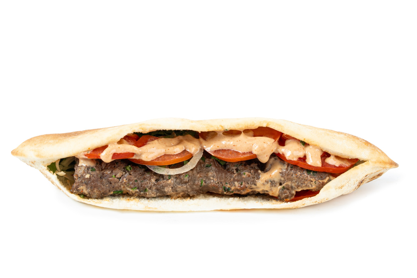 ساندوتش كباب لحم