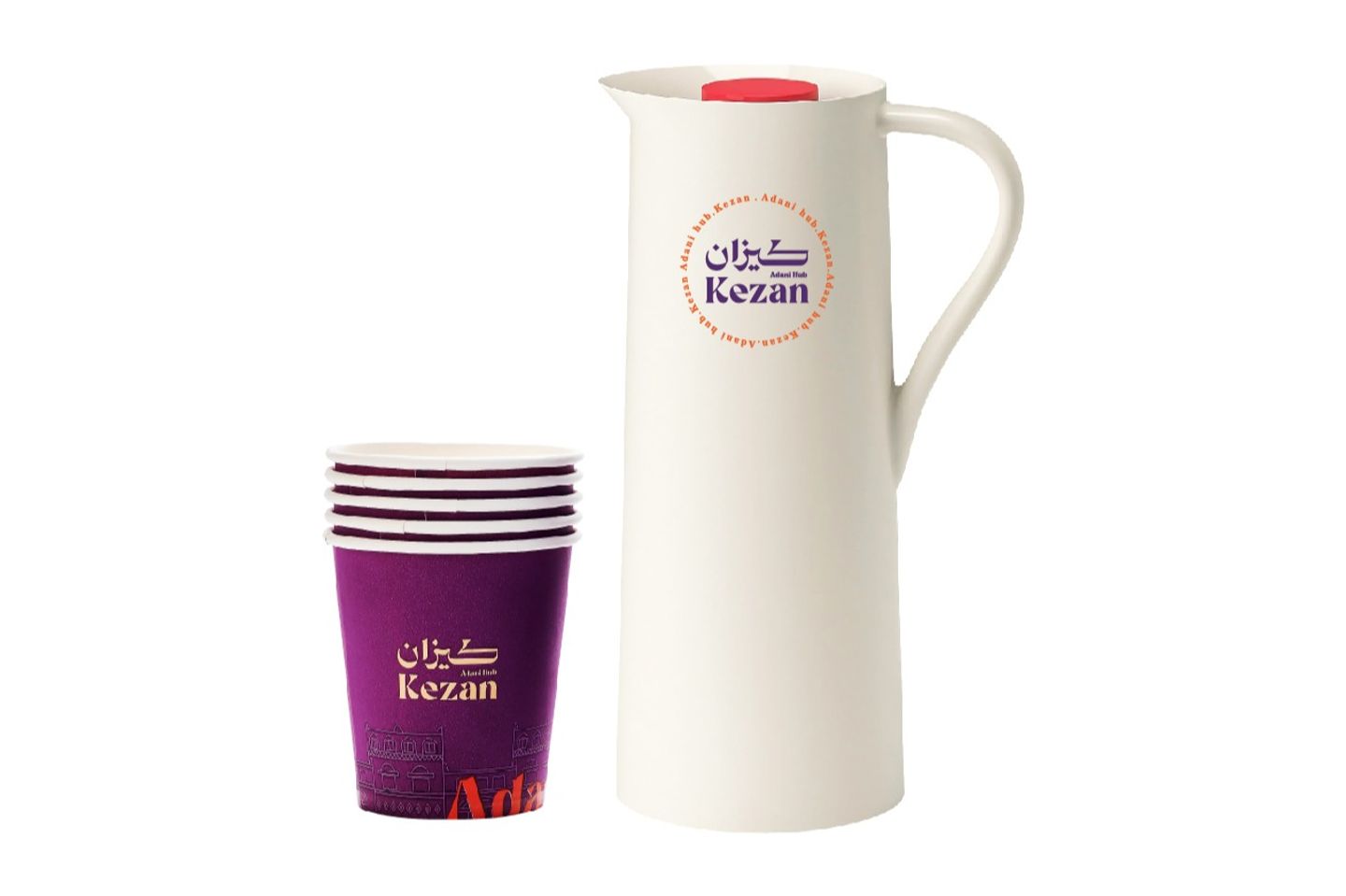 ترمس عدني كيزان بالزعفران