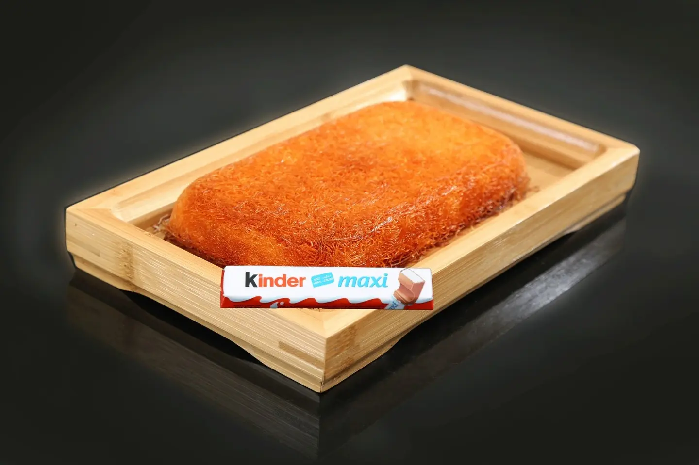 Small Stuffed With Cream And Kinder